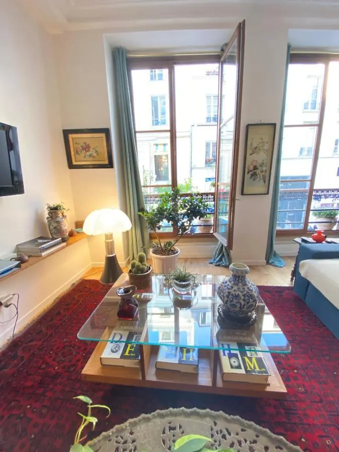 Beautiful Flat In Paris Montorgueil, Free Parking Apartment