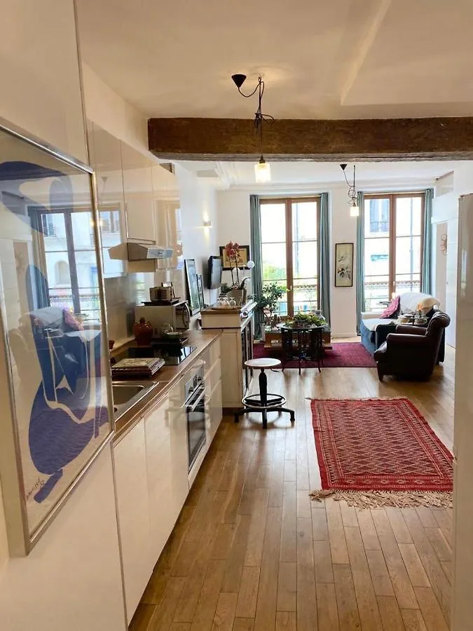Beautiful Flat In Paris Montorgueil, Free Parking Apartment